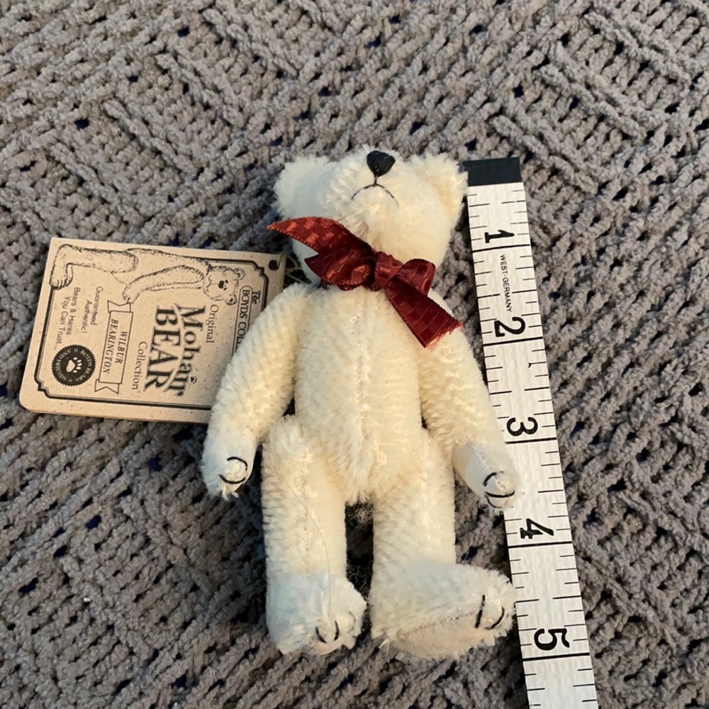 Boyd’s Wilbur Bearington 5” Mohair bear
